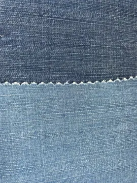 tencel slub indego dinem fabric washed fabric