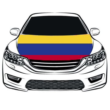 Sunshine Wholesale Low Price Colombia Mini National Car Window Hood Mirror Cover Flag