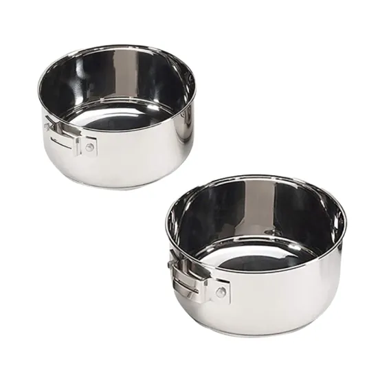 15Pcs Detachable Handle Nonstick Aluminium Pan Set - Dishwasher Safe