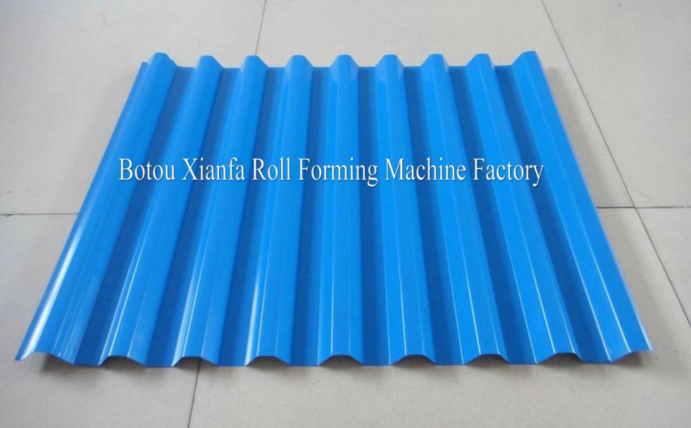 Roof Panel Corrugated Color Steel Roll Forming Machine