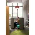 Modern Open Sofa Pod Office Furniture Commercial Division Booth Sofa Partition for Commercial Office