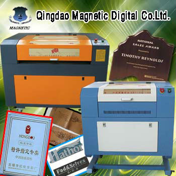 60 W laser engraving machine for non metal materials