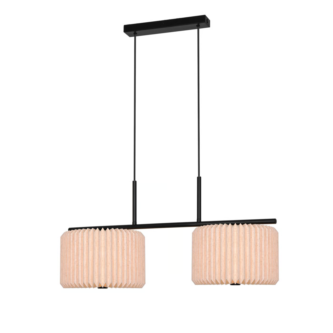 Elegant Pleated Fabric Pendant Light (2)