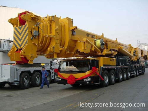 China Brand 1200 Ton QAY1200 All Terrain Crane: Hot Sale and Competitive Small Truck Crane Price