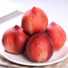 Premium Ruby Red Peaches