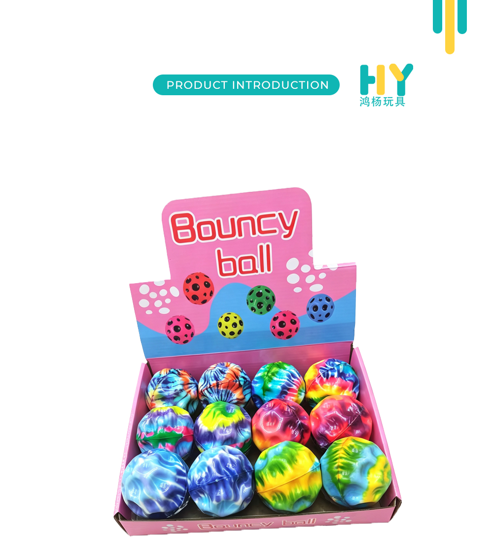 Spiral Tie Dye Textured Bounce Balls X