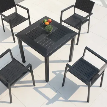 Outdoor Fuiniture Garden Open-air Cafe Table And Chair