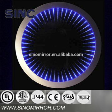 Round Infinity Mirror with LED Lighted , Decorative Infinity Mirror