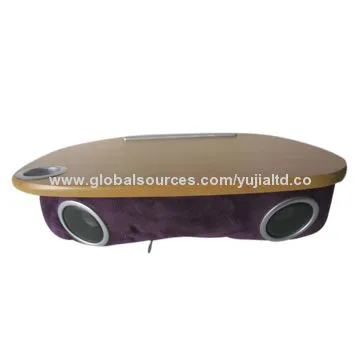 Notebook Pad Desk with Speaker