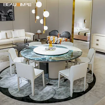 Luxury Visionnair Palace Round Marble Dining Table