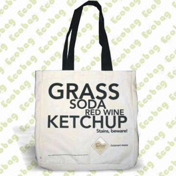 Cotton/Organic Cotton Shopping Bag, Customized Sizes, Colors and Logos are Accepted