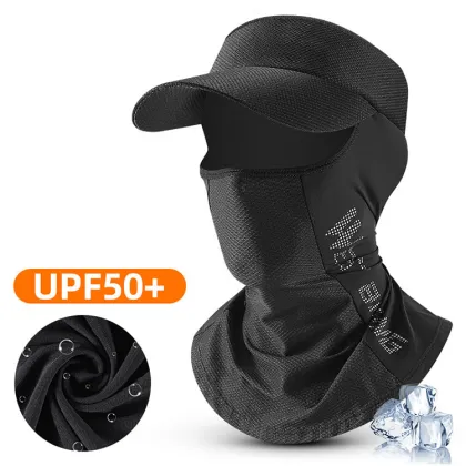 Sports Riding Bicycle Motorcycle Full Face Mask Sun Protection Helmet Mask Outdoor Anti Dust Windproof Face Mask