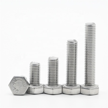 High Performance 304 Stainless Steel Fasteners: Factory Direct Outer Hexagon Bolts Hardware