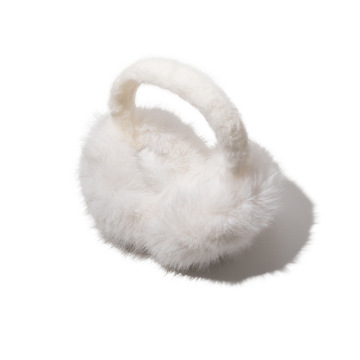 Cute and Warm Cross-Border Furry Earmuffs for Women - Winter Protection for Cycling
