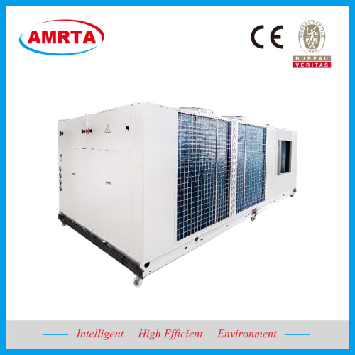 Rooftop Packaged Unit with Hot Water Coil