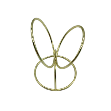 Makeup Blender Sponge Holder 3-circles Round Gold