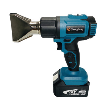 Pistola di calore a cordone ione a litio 18V con temperatura regolabile - Strumento di sigillatura e soffiaggio ad alta potenza
