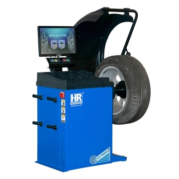HW9800 Automatic Wheel Balancer with LCD Display and CE Certification