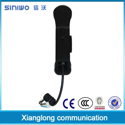 Unique wall telephones payphone telephone military handset retro coco phone handset anti radiation handset