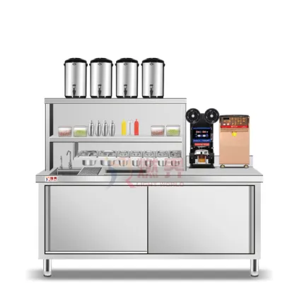 Bubble Tea Shop Equipment: Milk Tea Machines and Bar Counters