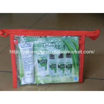 hot Clear PVC Cosmetic Bag with Zipper