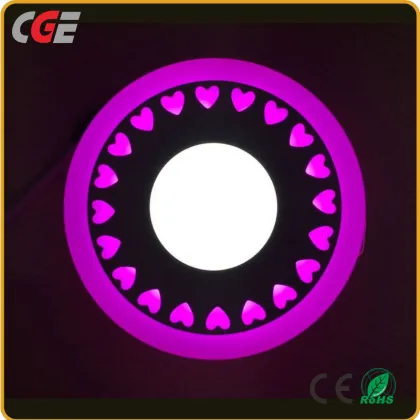Double Color Round LED Down Lights LED Panel Lighting LED Panel Lamp LED Panel Light