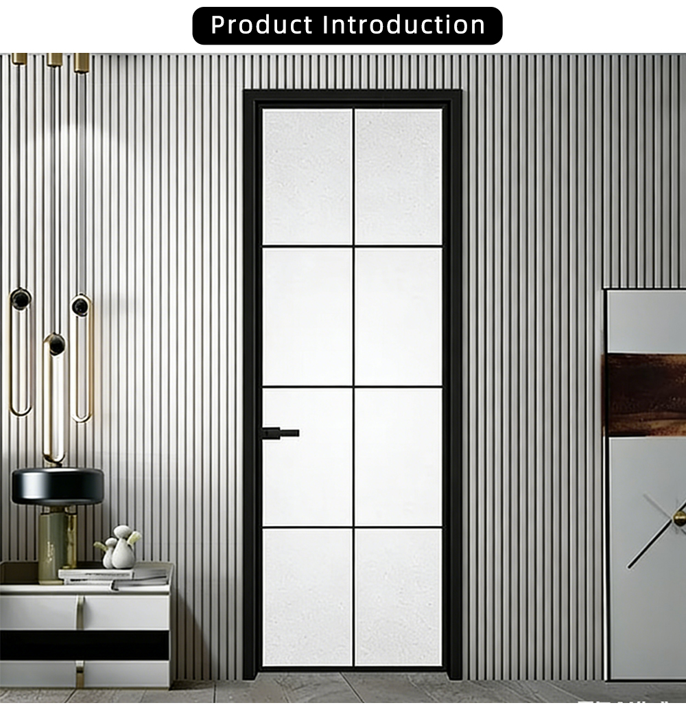 Modern Interior Glass Door x