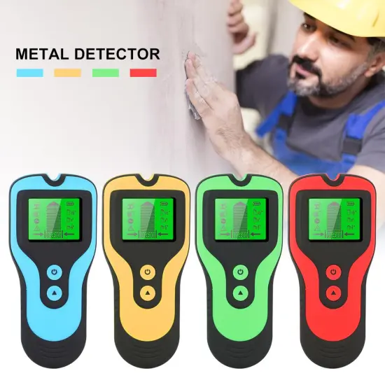 3 In 1 Metal Detector Stud Finder Sensor Wall Scanner With Digital LCD Display AC Voltage Live Wire Detect Wall Scanner Detector