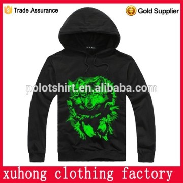 Cheap Plain Custom Led Tshirt Custom Led hoody, Glow In The Dark clothes, West Digital Factory Uniforms