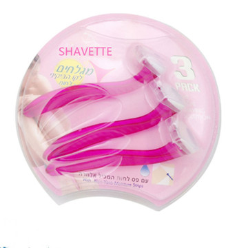 Women's Pink Bikini Trimmer und Rasierer für Schamhaarentfernung
