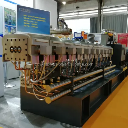 Customized MSE Series Co-rotating Three Screw Extruder Making Machine
