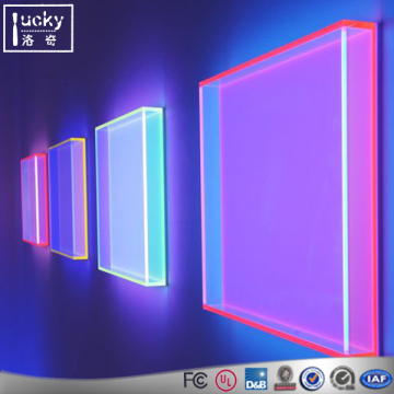 Light Box With LED Screen,LED Acrylic Crystal Light Box Display