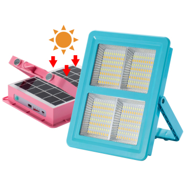  rechargeable portable tent light with power bank, 5 light modes, emergency solar LED flashlight for camping