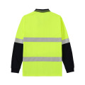 Hi Vis Moisture Wicking Long Sleeve Shirts