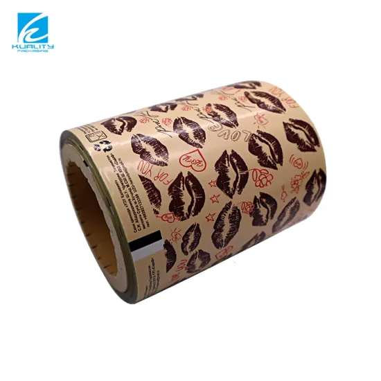 Custom Plastic Cold Seal Chocolate Bar Packaging Film - Aluminum Foil Food Packaging Film for Candy Bars