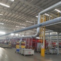 Installation and commissioning of fiber fabric air ducts