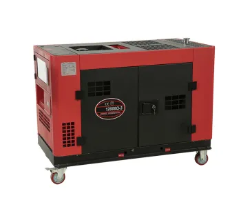 10kW Air-Cooled Silent Diesel Generator for Home - 12V DC Electric Start