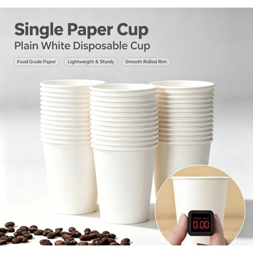 Berbagai Ukuran Custom Single Wall Drink Paper Cup