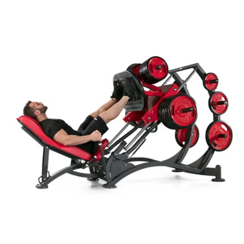 Incline split 45 degree leg press