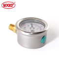 Chian 60mm Stainless Steel Hydraulic Oil Pressure Gauge