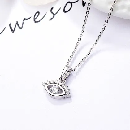 Flower Pendant 925 Pave Flower Pendants