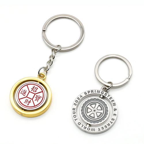 Personalized Own Design Enamel KeyChains