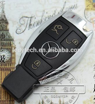 E-Class Smart 3 buttons modified remote key shell without battery key blank cover
