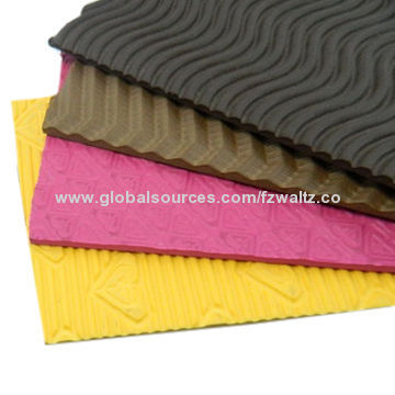 EVA Foam Sheets, Customized Sizes, Materials, Hardness and Colors Welcomed
