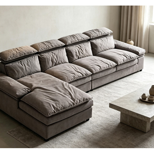 Sofa Fabrik Berbentuk L Minimalis Itali