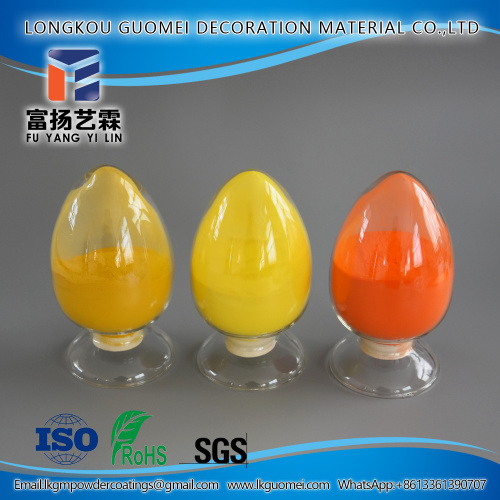 high gloss orange paint powder coating