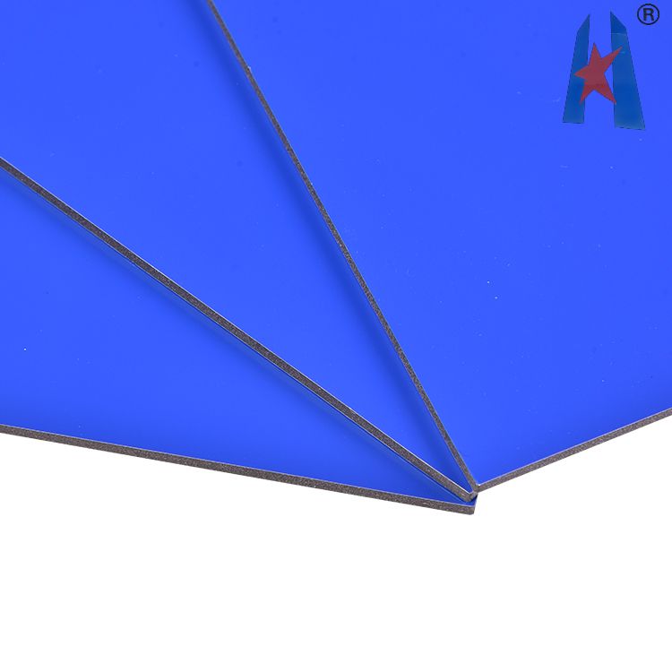 Hoja de pared tipo sándwich con núcleo de plástico y aluminio PE ACP ACM