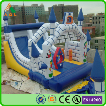 popular inflatable slip n slide, pvc 20 foot slide, amusement park slide for sale