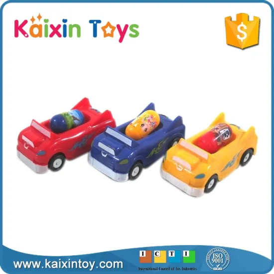 ICTI Factory Kids Free Wheel Cartoon Slide Car Toy