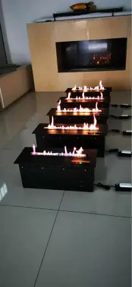 Living Room Decorating bioethanol fireplace indoor
